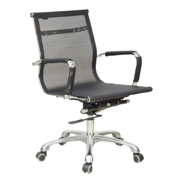 Ghế lưới lưng trung chân nhôm: KG – 16B