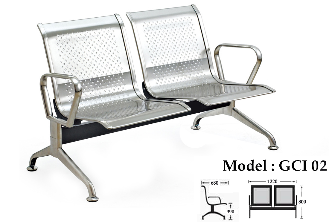 5 + NHỮNG MẪU GHẾ BĂNG CHỜ INOX NHẬP KHẨU GIÁ RẺ NĂM 2018