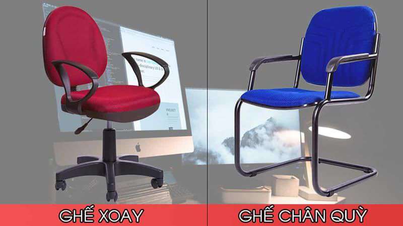 Đặc điểm khác nhau của ghế chân xoay văn phòng và ghế chân quỳ cho ...