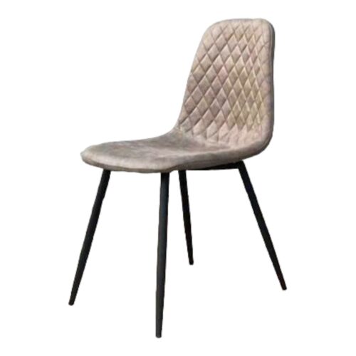 Ghế phòng ăn bọc nệm chân sắt sơn tĩnh điện: KG – E266