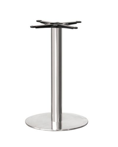 Chân bàn cafe inox 73cm: D18
