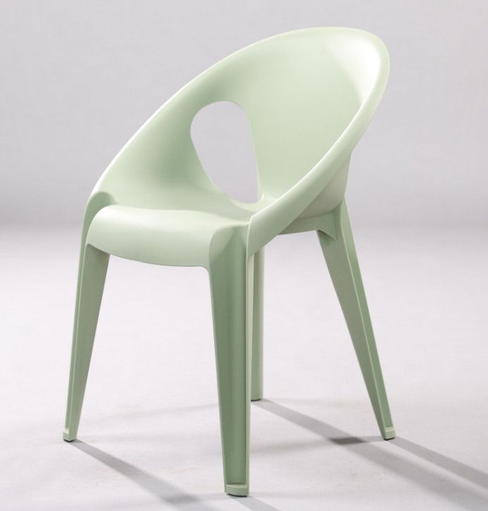 Ghế nhựa có tựa lưng giá rẻ nhiều màu: KG – E161