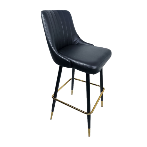 Ghế đảo bếp bọc da chân thép sang trọng: KG – B487