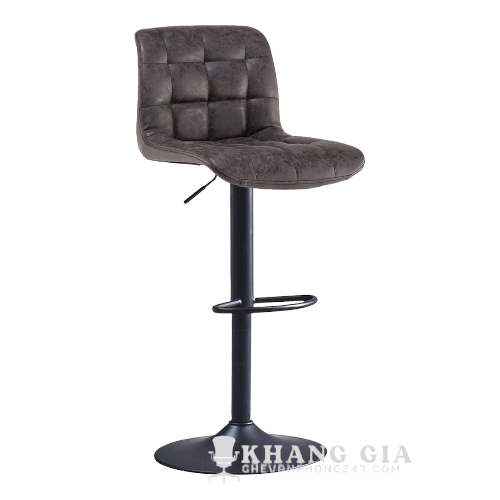 Ghế bar tựa lưng cao chân sắt sơn: KG – B109-2