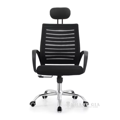 Ghế làm việc tại nhà có tựa đầu: Giá - 750K