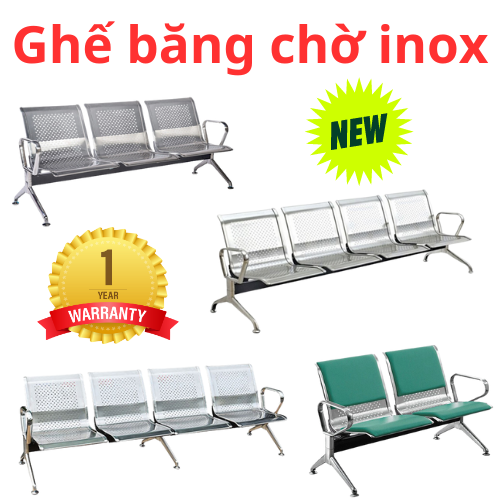 Nội Thất Khang Gia - Cung cấp ghế băng chờ inox nhập khẩu