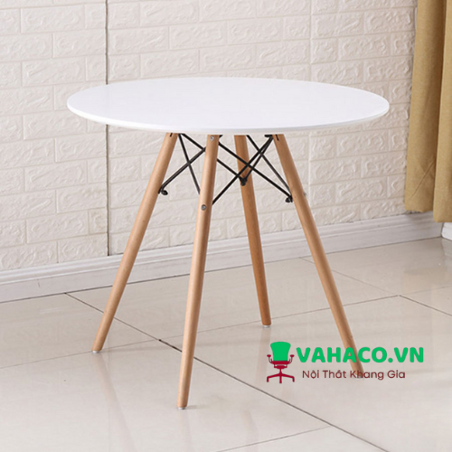 Bàn tròn Eames mặt 70cm đẹp: KG – E70