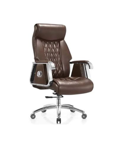 Ghế giám đốc nữ màu trắng đen nâu kem ngã lưng đa năng: KG-D004