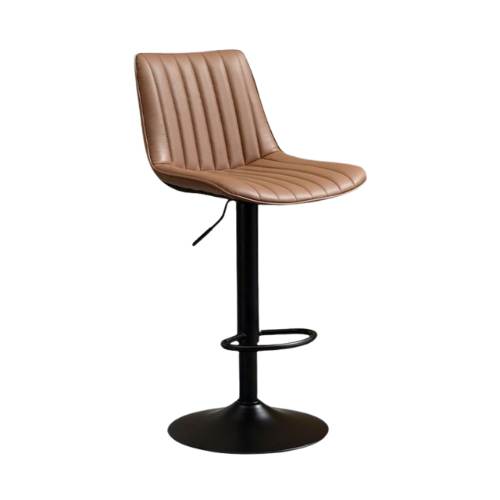 Ghế đảo bếp chân tăng giảm đệm da nhiều màu: KG – D672