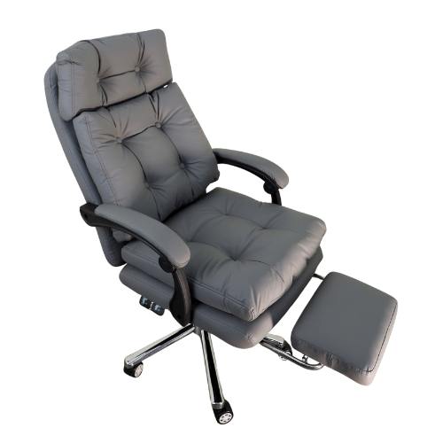 Ghế xoay bọc da 2 lớp ngả nằm có gác chân: KG – 739
