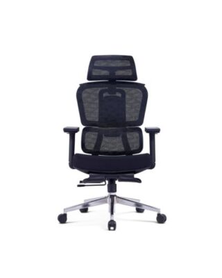 Ghế lưới văn phòng công thái học, ngả lưng có gác chân: KG – E711