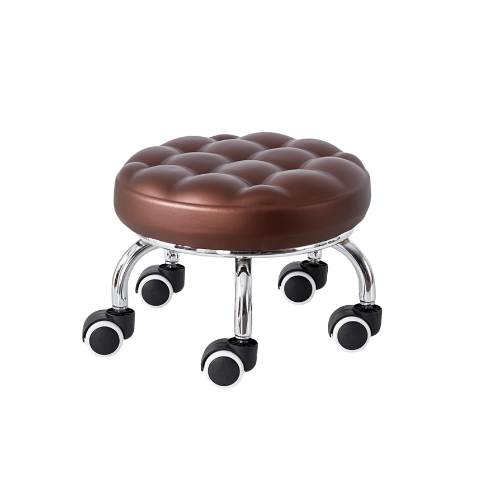 Ghế ngồi làm Nail chân gắn bánh xe xoay tròn: KG – C010
