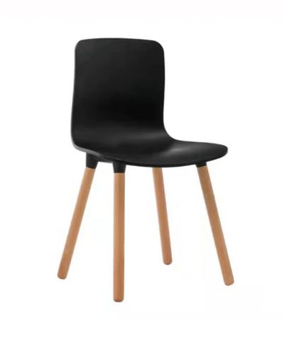 Ghế nhựa cafe chân gỗ beech: KG-A311