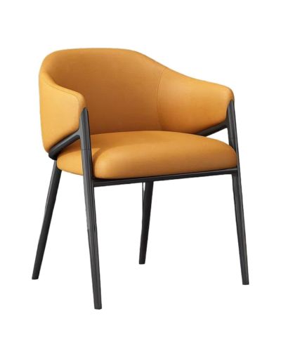 Ghế Ăn Bọc Da Cao Cấp Chân Sắt: KG – A005