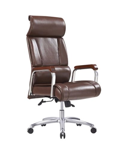 Ghế Lãnh Đạo Cao Cấp Tay Ốp Gỗ: KG – 2302