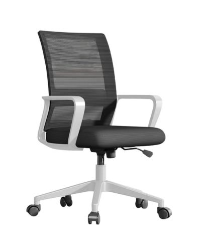 Ghế lưới văn phòng khung nhựa trắng: KG – 216A-1