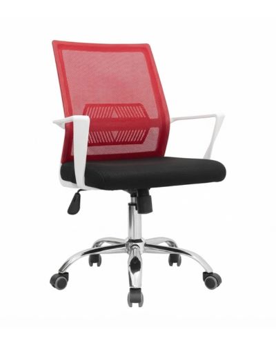 Ghế Lưới Văn Phòng Khung Nhựa Trắng: KG – A042