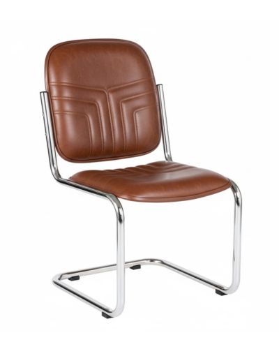 Ghế phòng họp giá rẻ chân quỳ inox: KG – C407