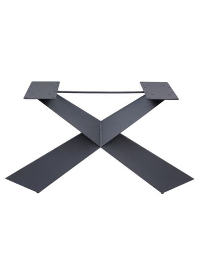 Chân Bàn Ăn Chữ X Sắt Sơn Tĩnh Điện Nhập Khẩu: KG – 4001B