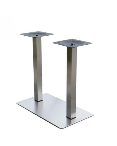 Chân Bàn Inox Đôi Cho Quán Ăn, Cafe: KG – S8003