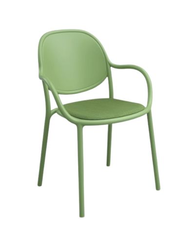 Ghế Nhựa Đúc Lót Nệm Vải Hiện Đại: KG – S3061A