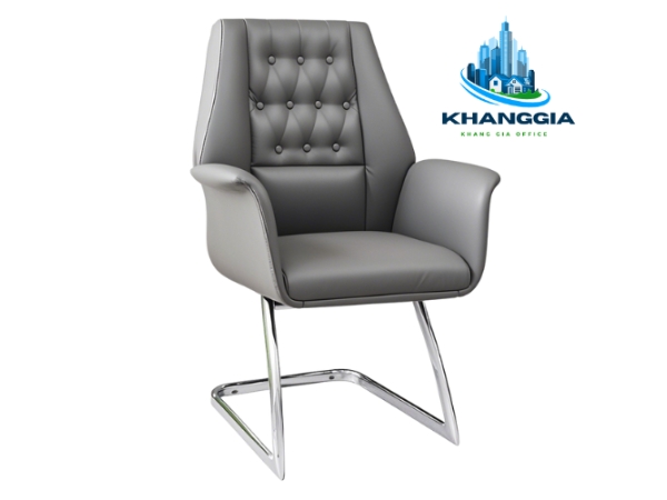 Mẫu ghế chân quỳ bọc da: KG – C987