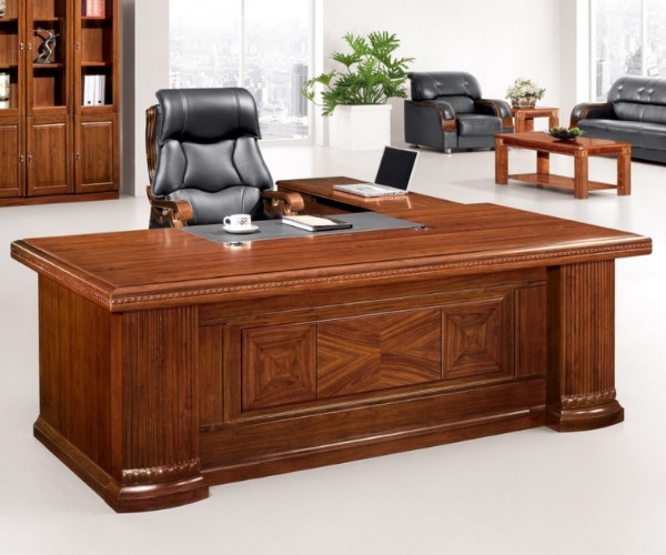 Bàn giám đốc liền khối phong cách cổ điển: KG – 180A49