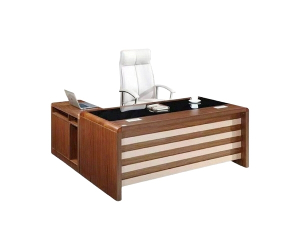 Bàn giám đốc hiện đại yếm ốp KG – 7019
