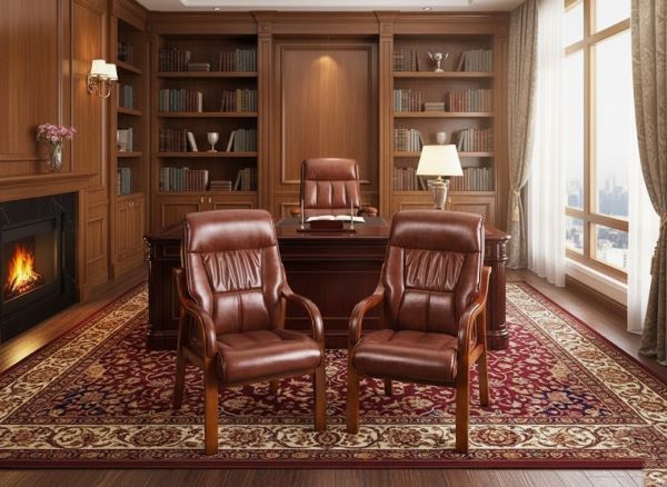 Ghế giám đốc chân tĩnh mẫu 8