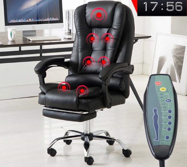 Ghế giám đốc massage phong cách châu Âu