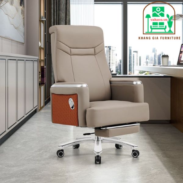 Ghế giám đốc ngả lưng Ergonomic có gác chân
