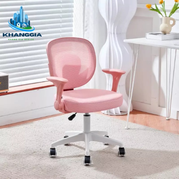 Ghế học bài cho bé gái màu hồng H07