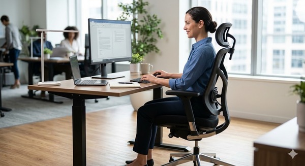 Cần chọn kích thước ghế phù hợp với cơ thể