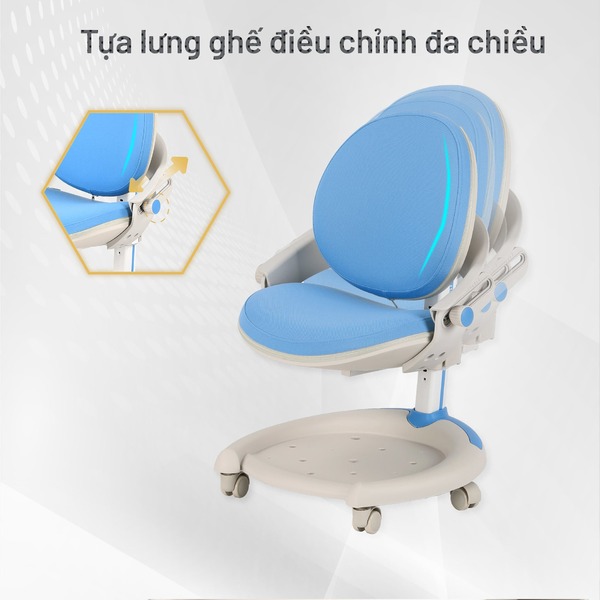 Tựa lưng nên được thiết kế theo dáng cong cột sống chữ S