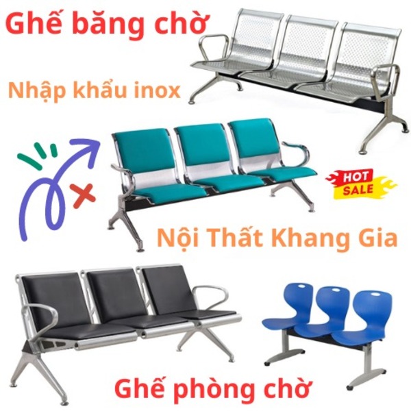 Tìm hiểu về ứng dụng ghế phòng chờ theo từng không gian