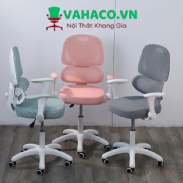 Mẫu số 1: Ghế học sinh lưng lưới nhập khẩu KG – 1607