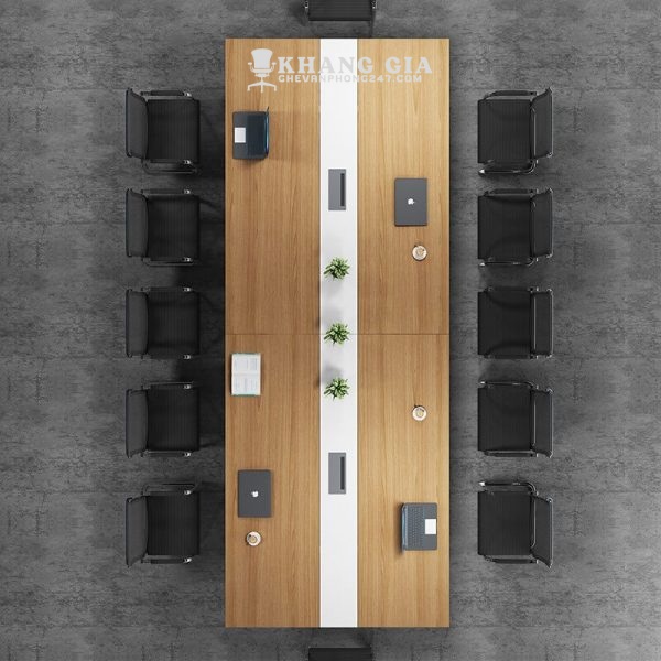 Bàn họp chân sắt sơn tĩnh điện KG – H223