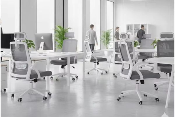Ghế văn phòng Công Thái Học Lưng Lưới