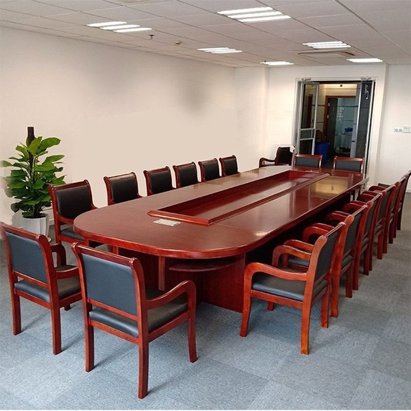 Mẫu 11: Bàn họp lớn thiết kế tối giản hiện đại, giải pháp nội thất từ Nội Thất Khang Gia