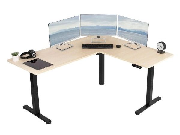 Bàn làm việc IKEA2 chữ L công thái học