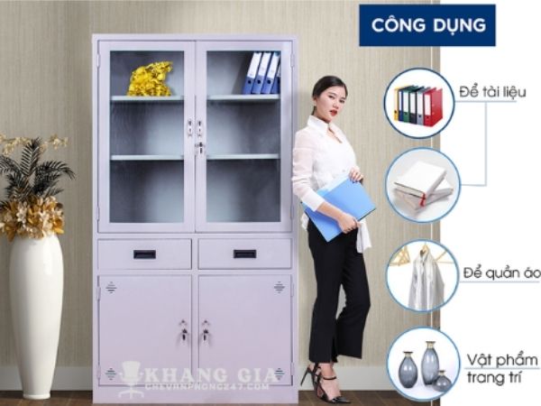 Vai trò của tủ kệ trong không gian làm việc hiện đại