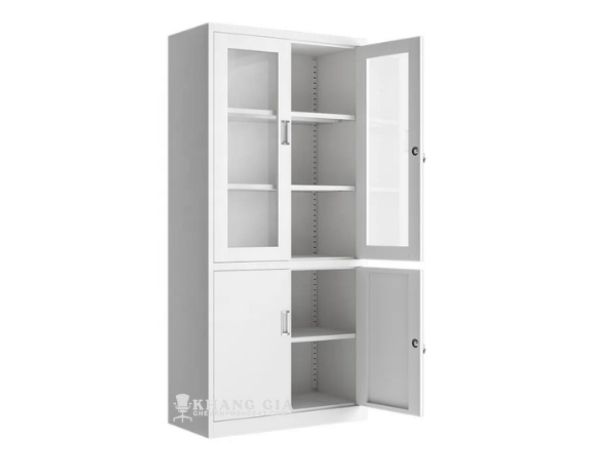 Tủ sắt văn phòng 2 cánh mở KG - KS202