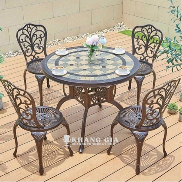 8+ bàn ăn kết hợp bàn tiếp khách tiện lợi, tối ưu không gian