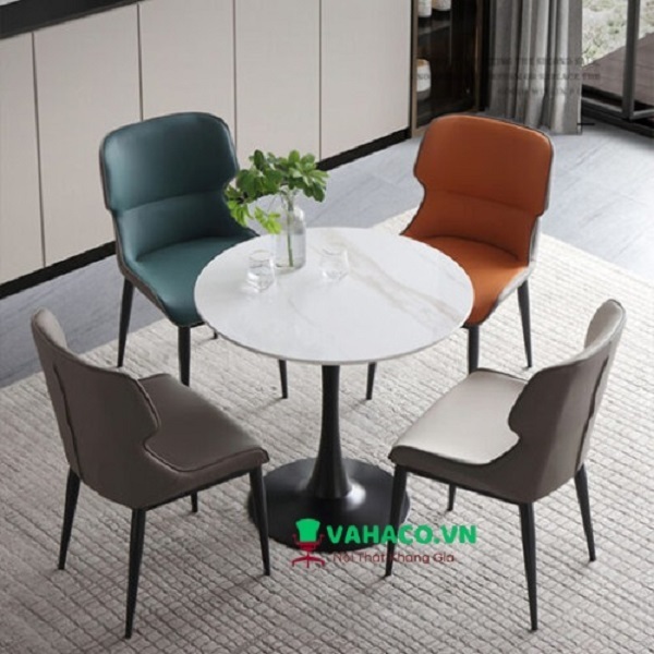 Bộ bàn tiếp khách 4 ghế cao cấp cho không gian sang trọng