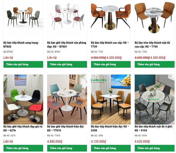 Mua bàn ăn kết hợp bàn tiếp khách ở đâu uy tín
