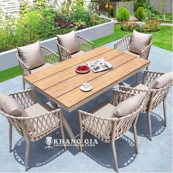 Bộ bàn ghế sân vườn cao cấp KG-S101