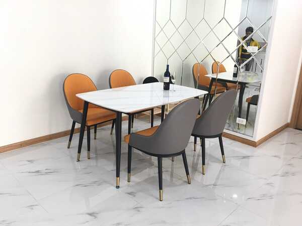 Bộ bàn ghế ăn 4 người sang trọng giá rẻ KG-T163X4