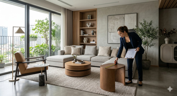 Những yếu tố ảnh hưởng đến kích thước của bộ bàn ghế phòng khách