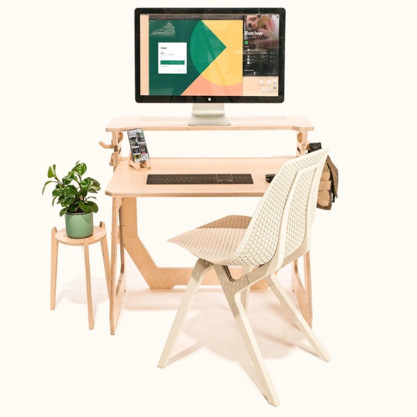 Các mẫu bàn làm việc nhỏ gọn thường có chiều dài từ 80 – 120cm