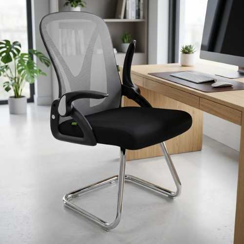 ghế phòng họp chân quỳ tay lật KG-8341
